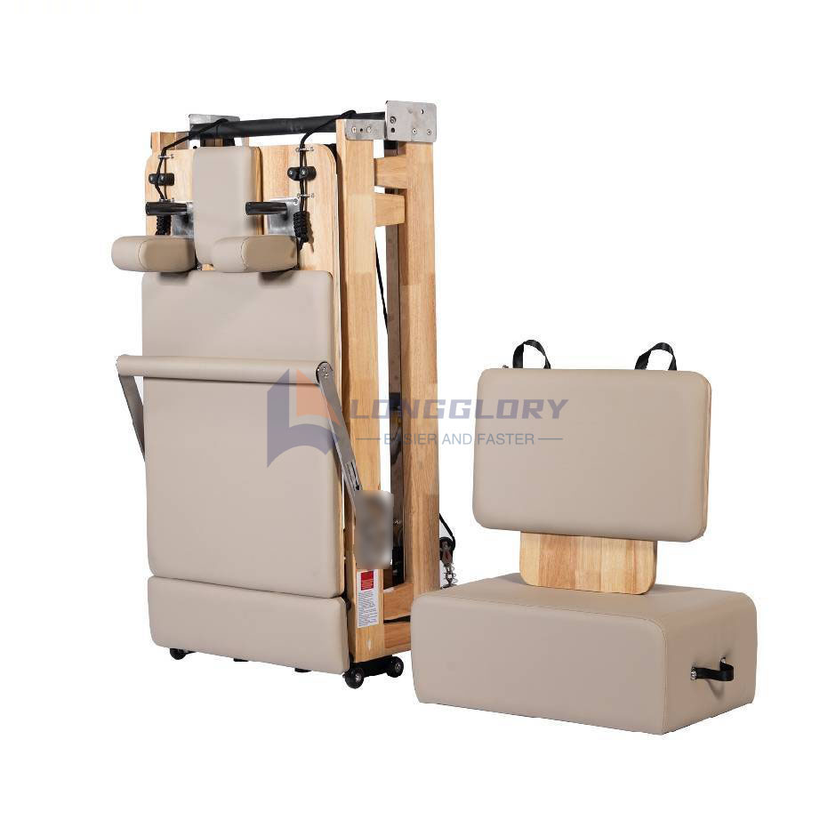 Kokkupandav tammepuust pilatese reformer