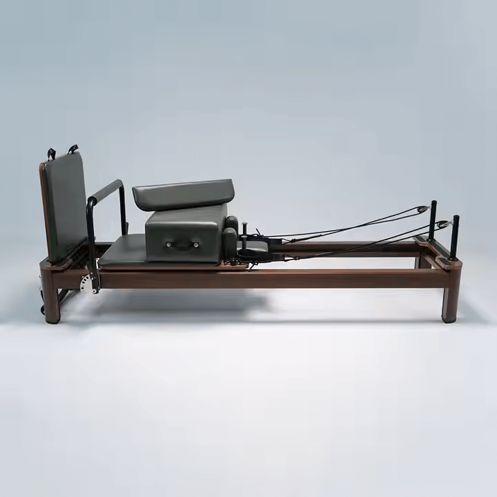Wood Grain Coating Pilates Reformer Aluminum Alloy Pilates Reformer new Reformer