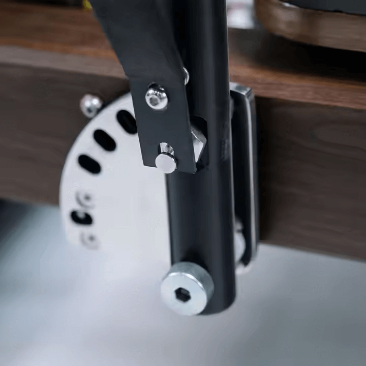 Pilates Exercise Machine Wood Grain Coating Studio Pilates Reformer Pliable Commercial Aluminum Pilates Reformer