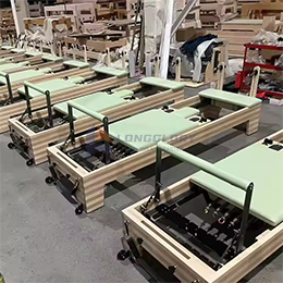Vahtrapuu ja beech puidu pilates reformaator